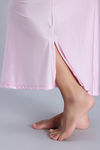 Zivame Shimmer Stretchy Saree Underskirt  - Light Lilac — thumbnail 6